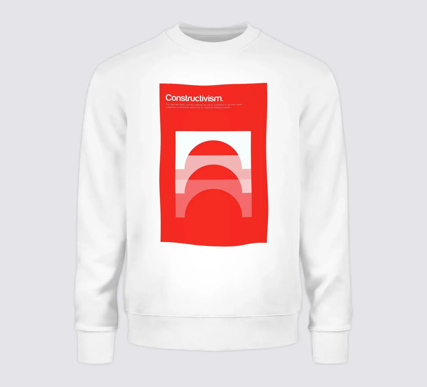 Constructivism Sweatshirt von Genís Carreras