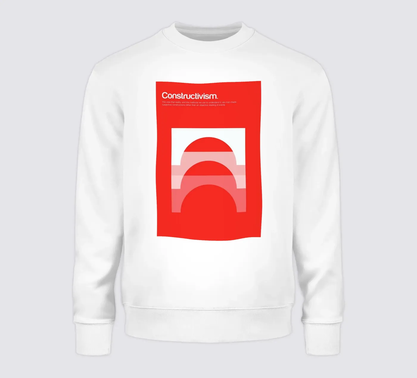Constructivism sweatshirt by Genís Carreras
