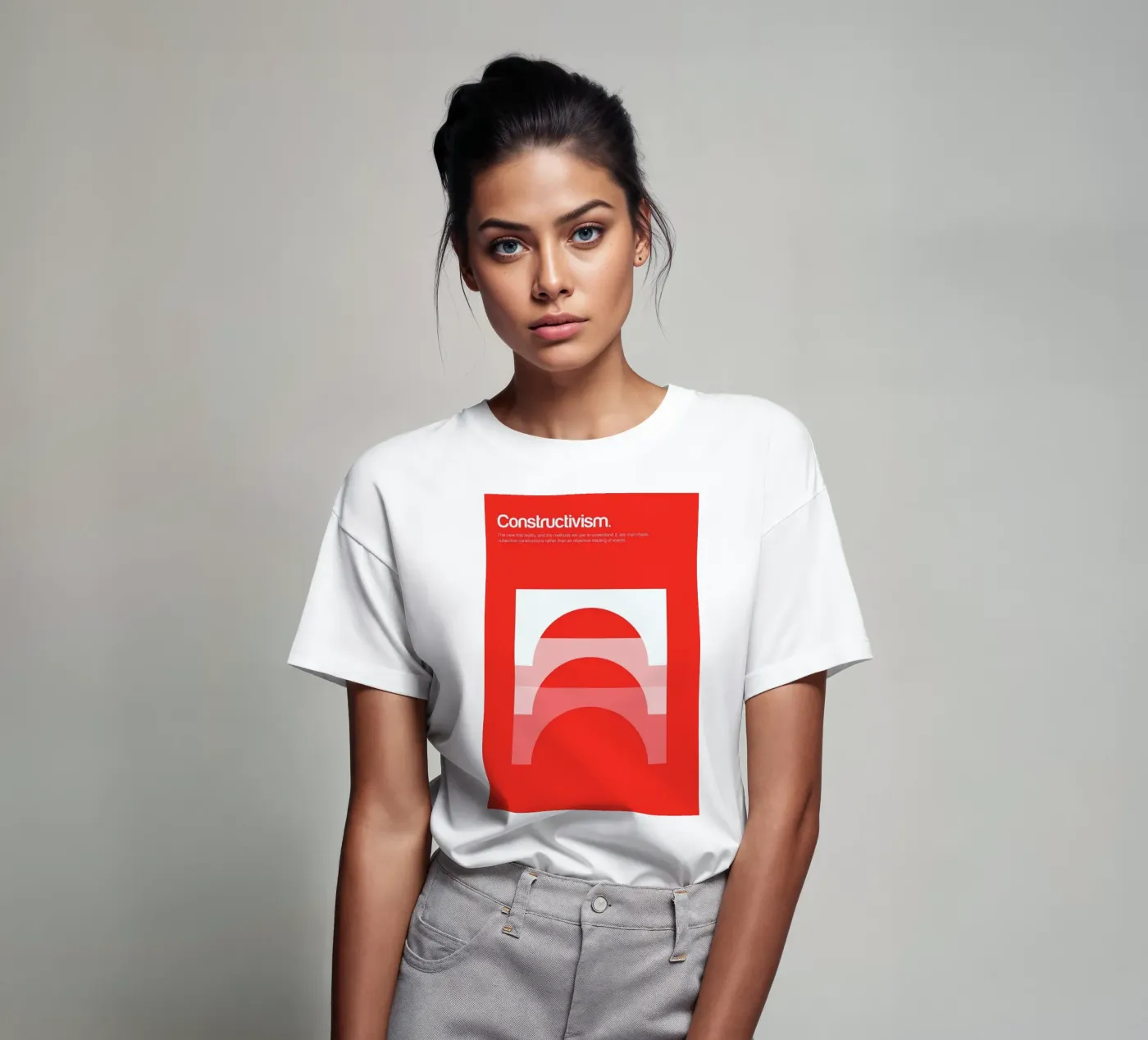Constructivism t-shirt van Genís Carreras