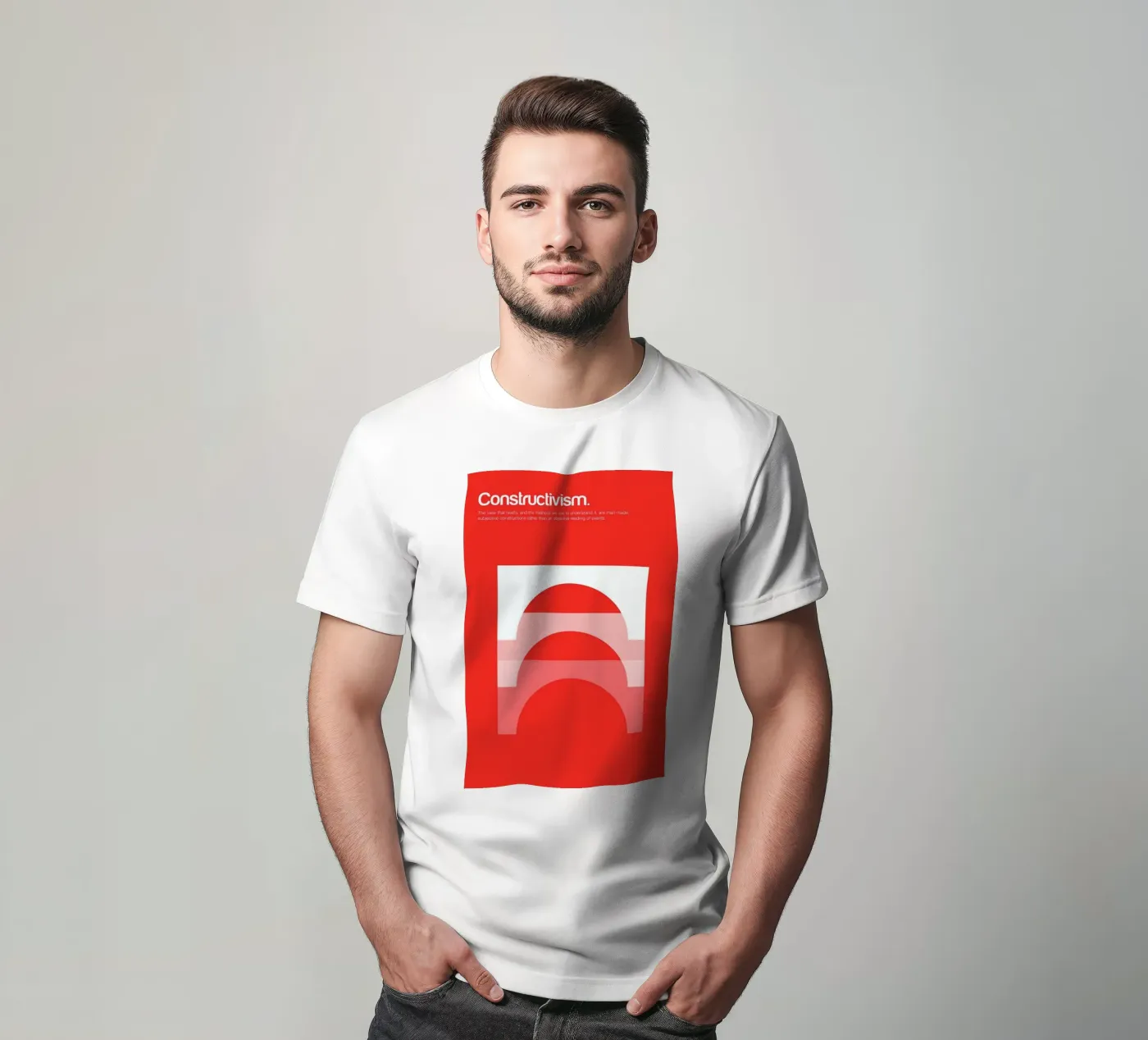 Constructivism t-shirt van Genís Carreras