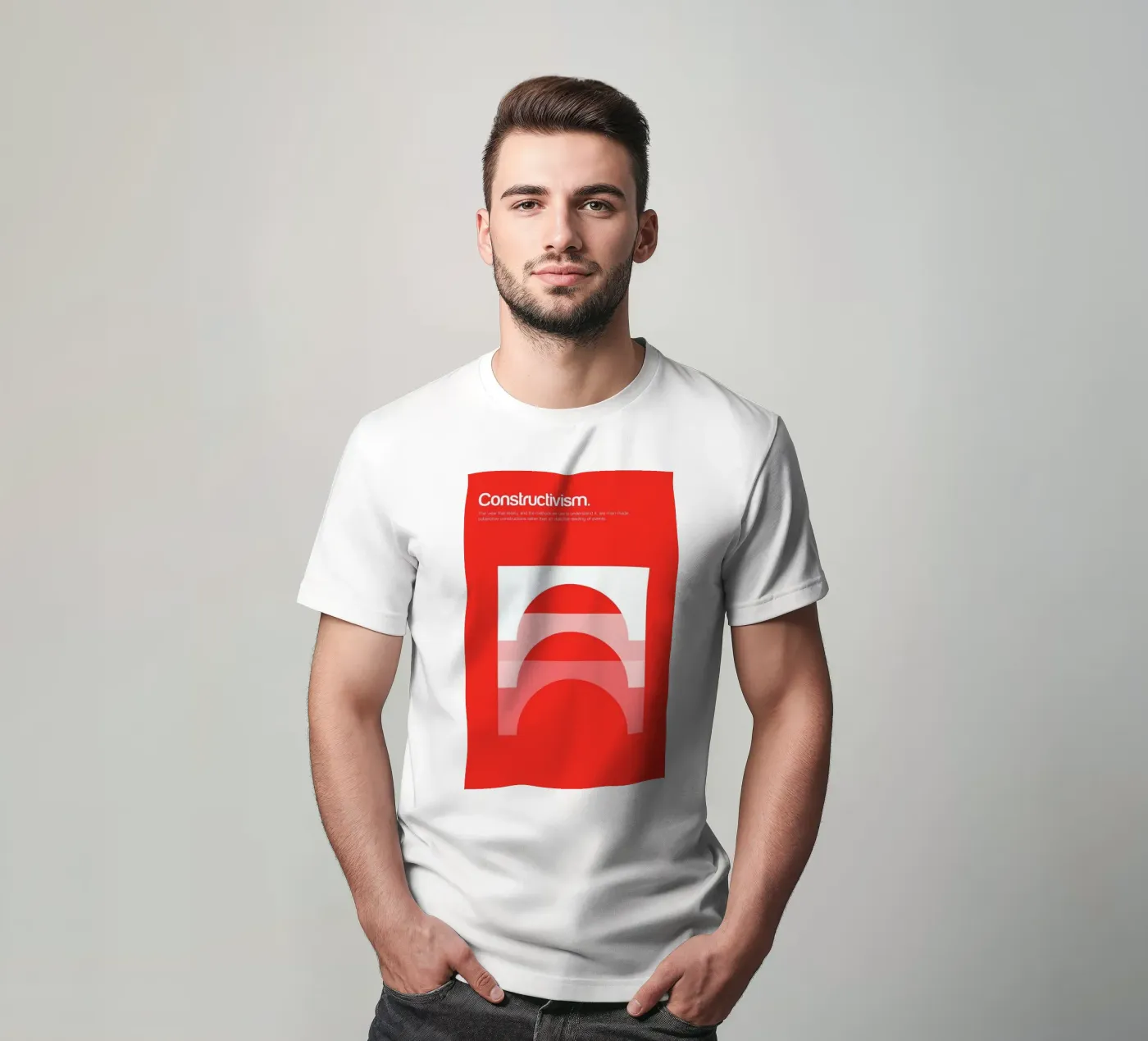 Constructivism t-shirt da Genís Carreras