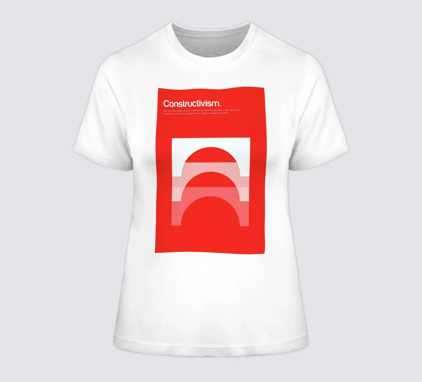 Constructivism t-shirt da donna da Genís Carreras