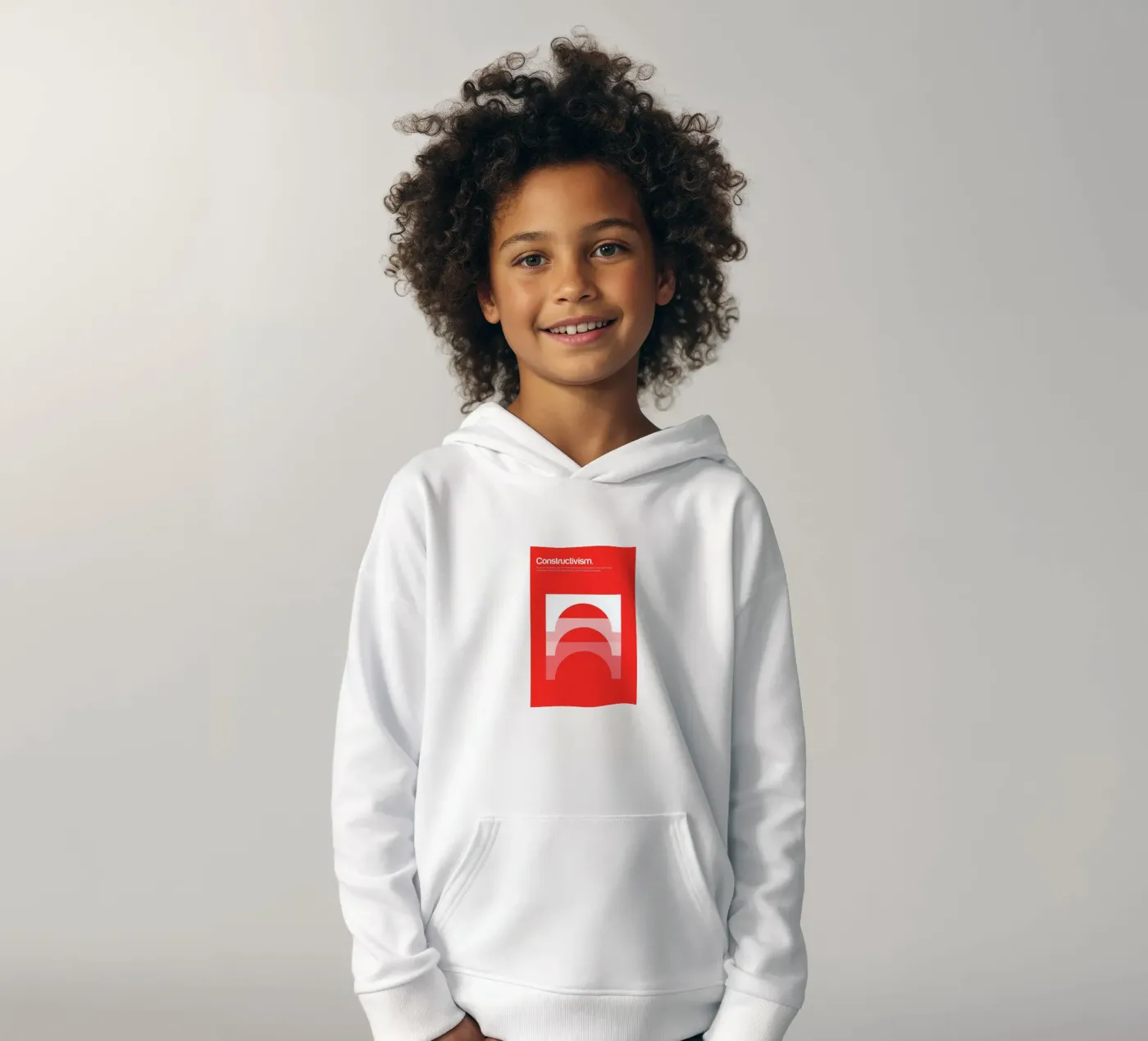Constructivism kinder hoodie van Genís Carreras