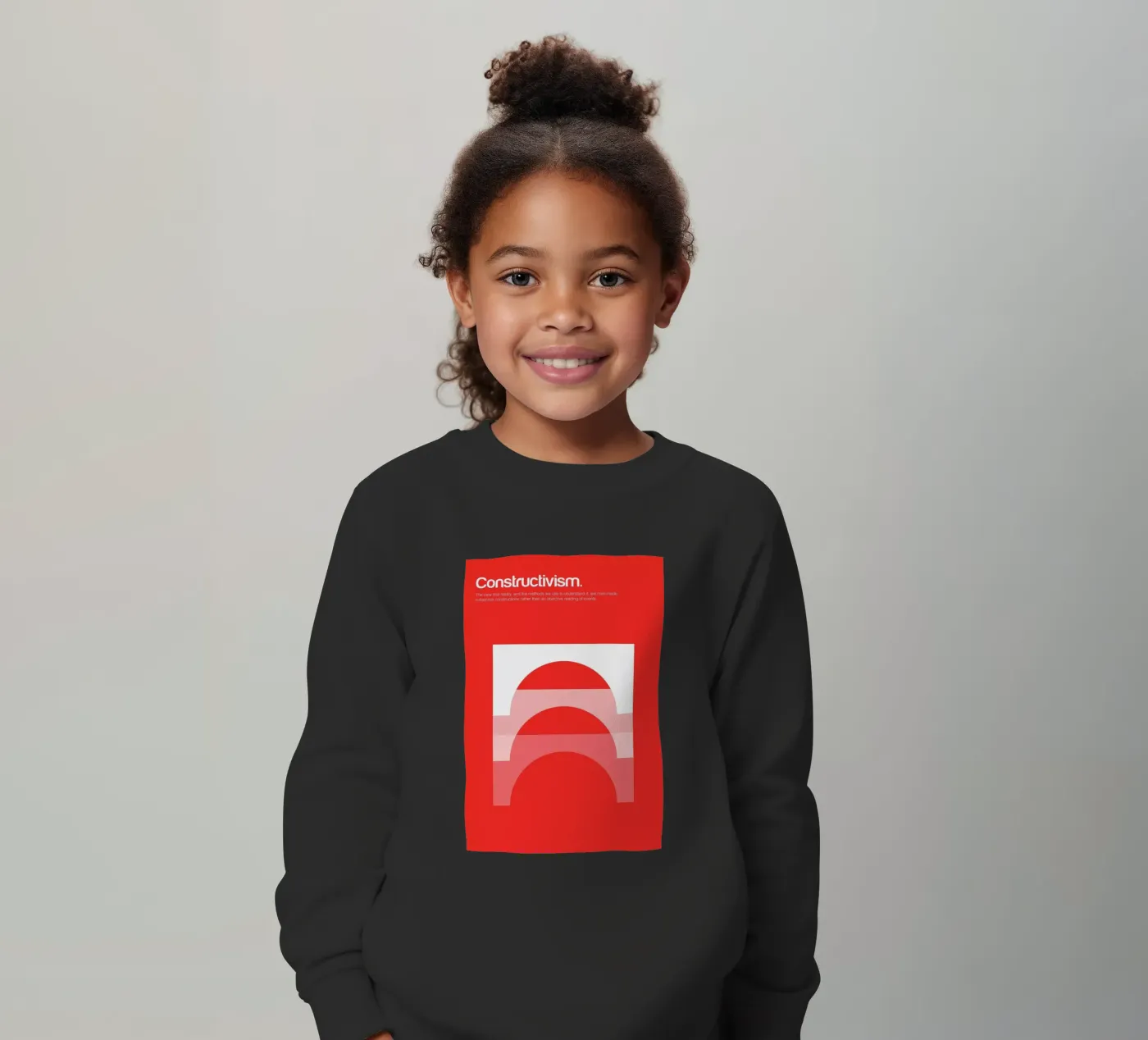 Constructivism kinder sweatshirt van Genís Carreras