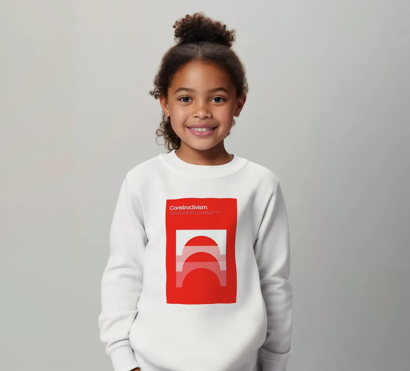 Constructivism kinder sweatshirt van Genís Carreras