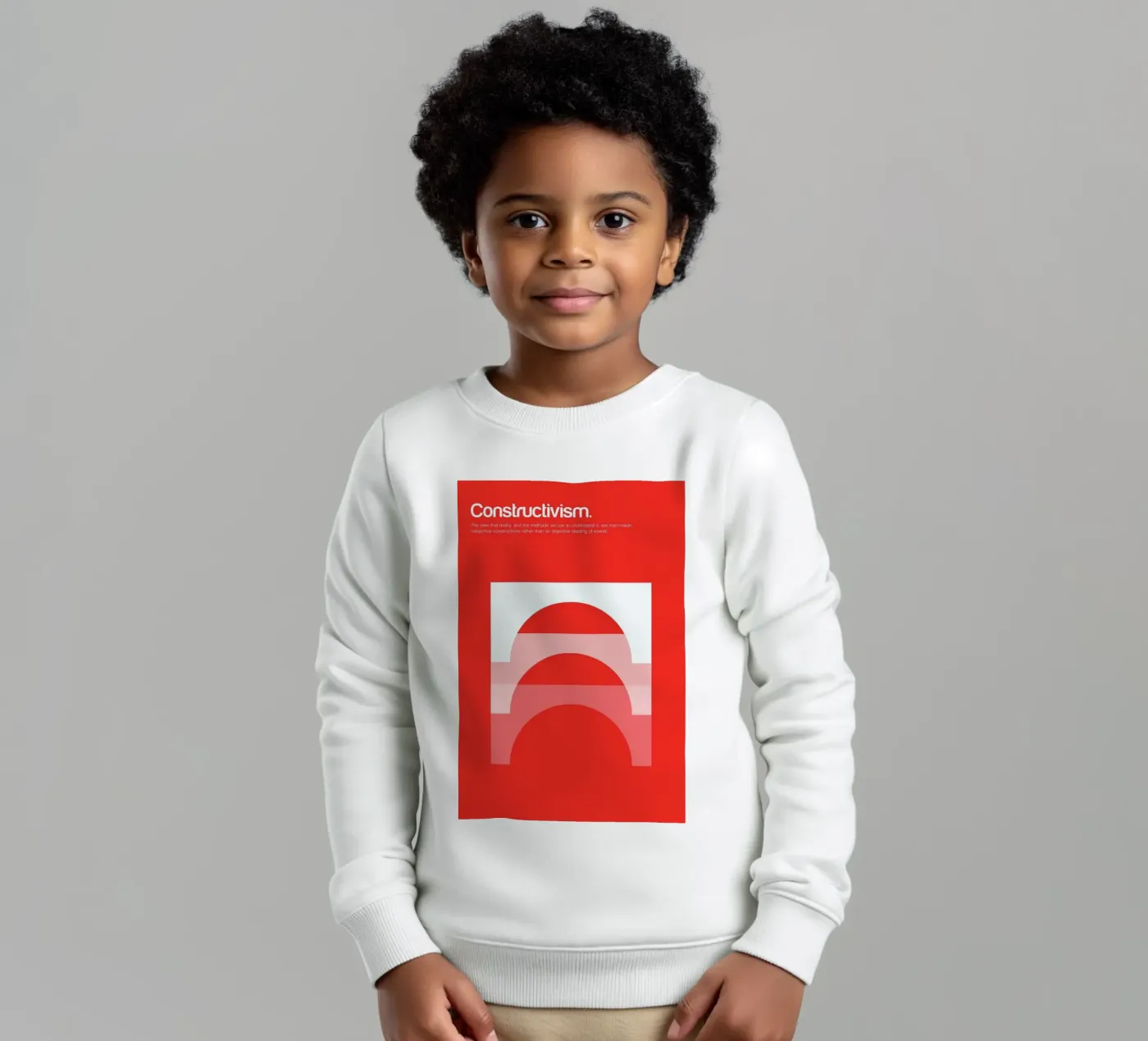 Constructivism Kinder Sweatshirt von Genís Carreras