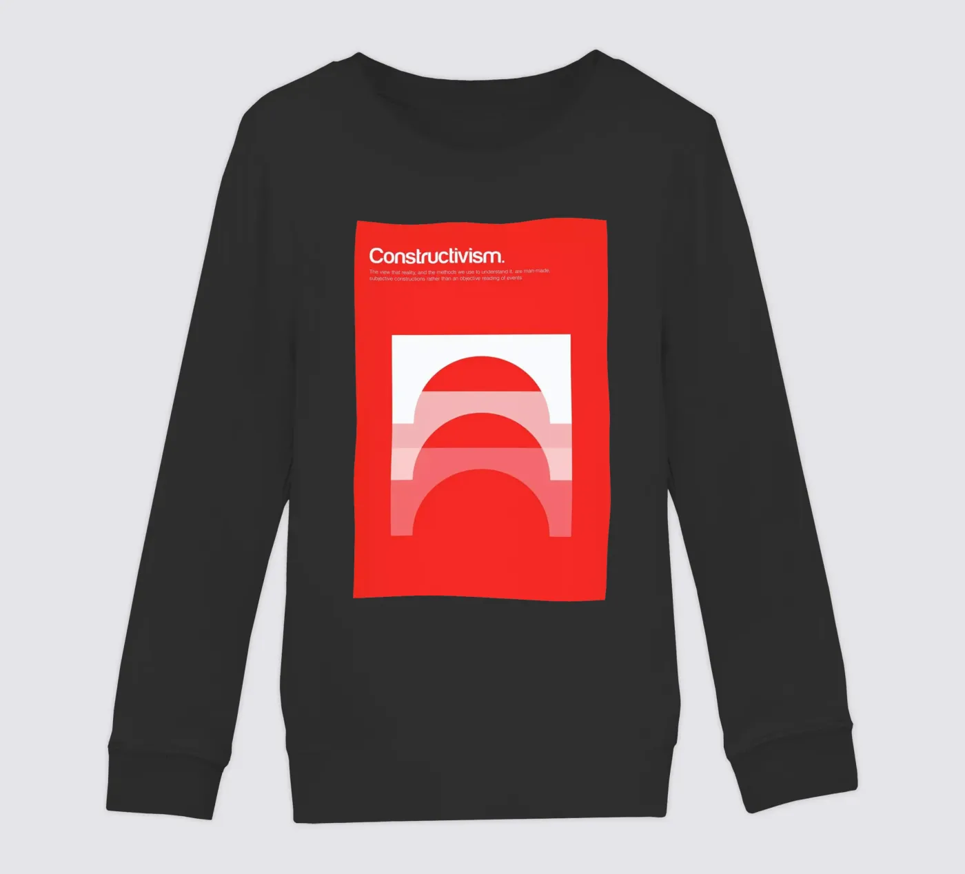Constructivism kinder sweatshirt van Genís Carreras