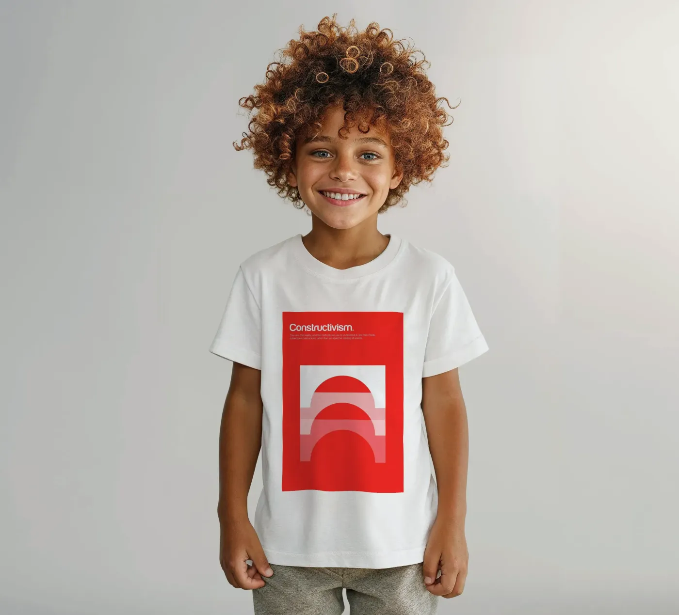 Constructivism kinder t-shirt van Genís Carreras