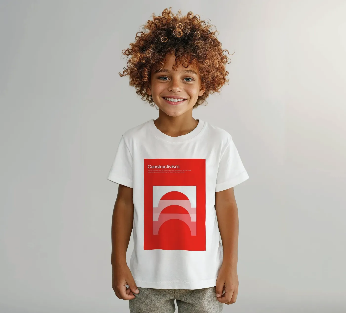 Constructivism kinder t-shirt van Genís Carreras