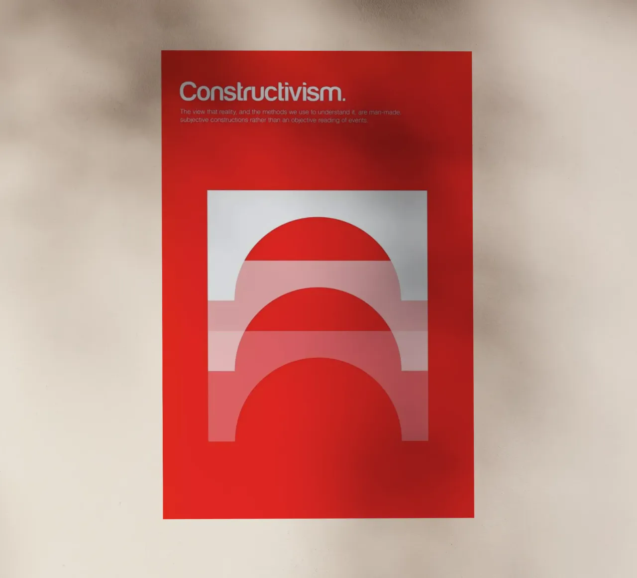 Constructivism pellicola backlit da Genís Carreras