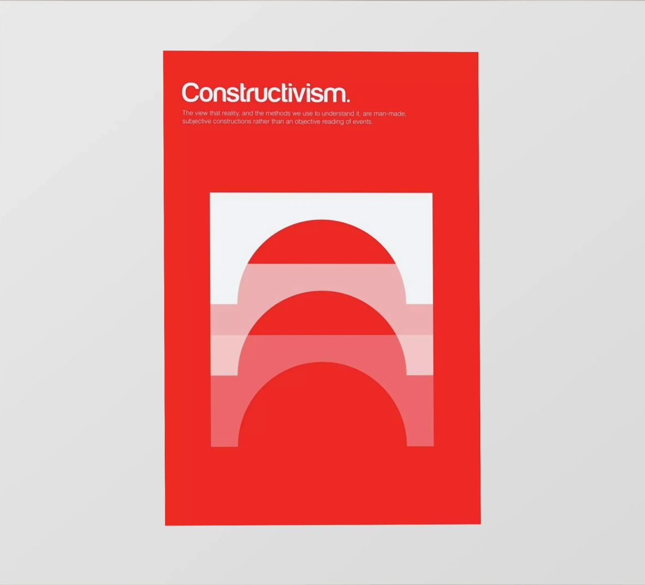 Constructivism pellicola backlit da Genís Carreras