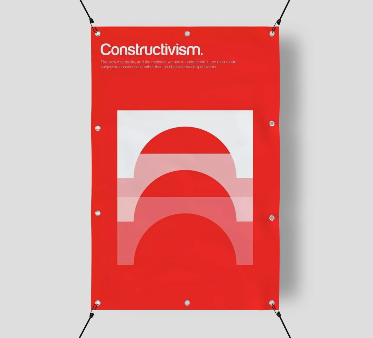 Constructivism telo in pvc da Genís Carreras