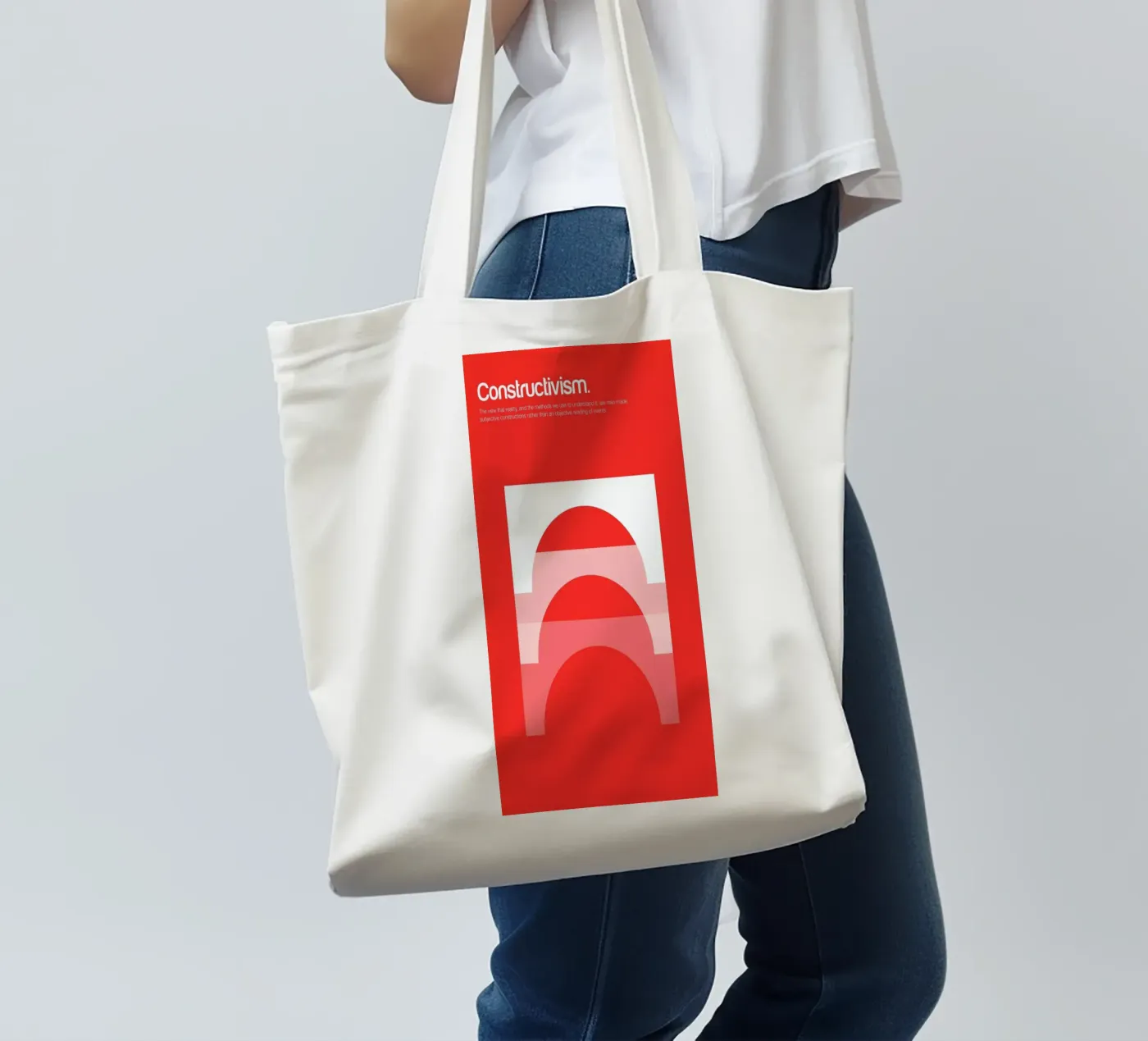 Constructivism jute draagtas van Genís Carreras