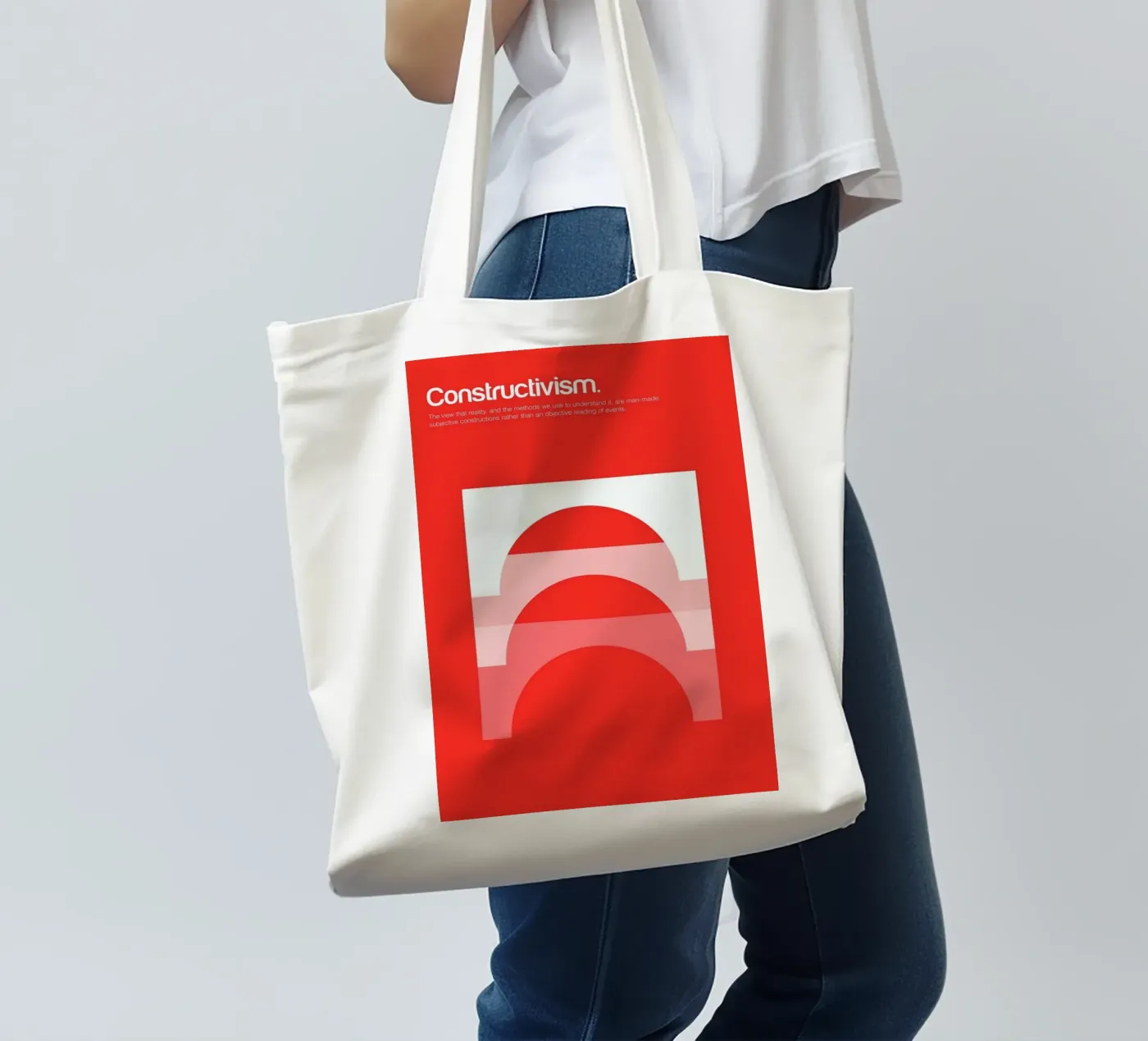 Constructivism jute draagtas van Genís Carreras