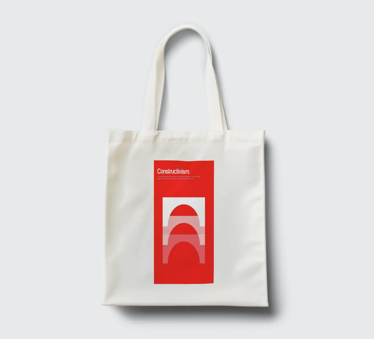 Constructivism tote bag by Genís Carreras