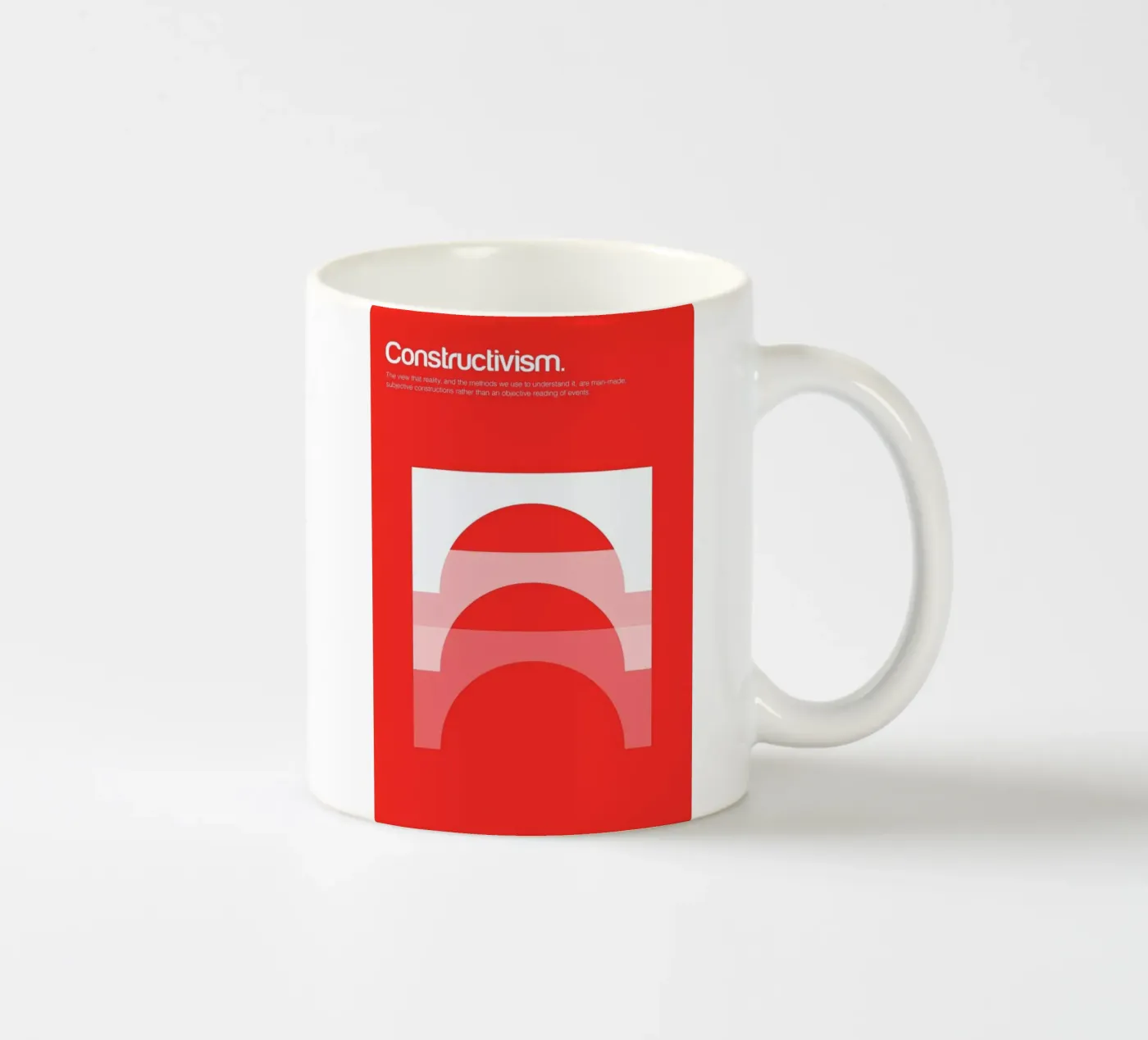 Constructivism Keramik Tasse von Genís Carreras