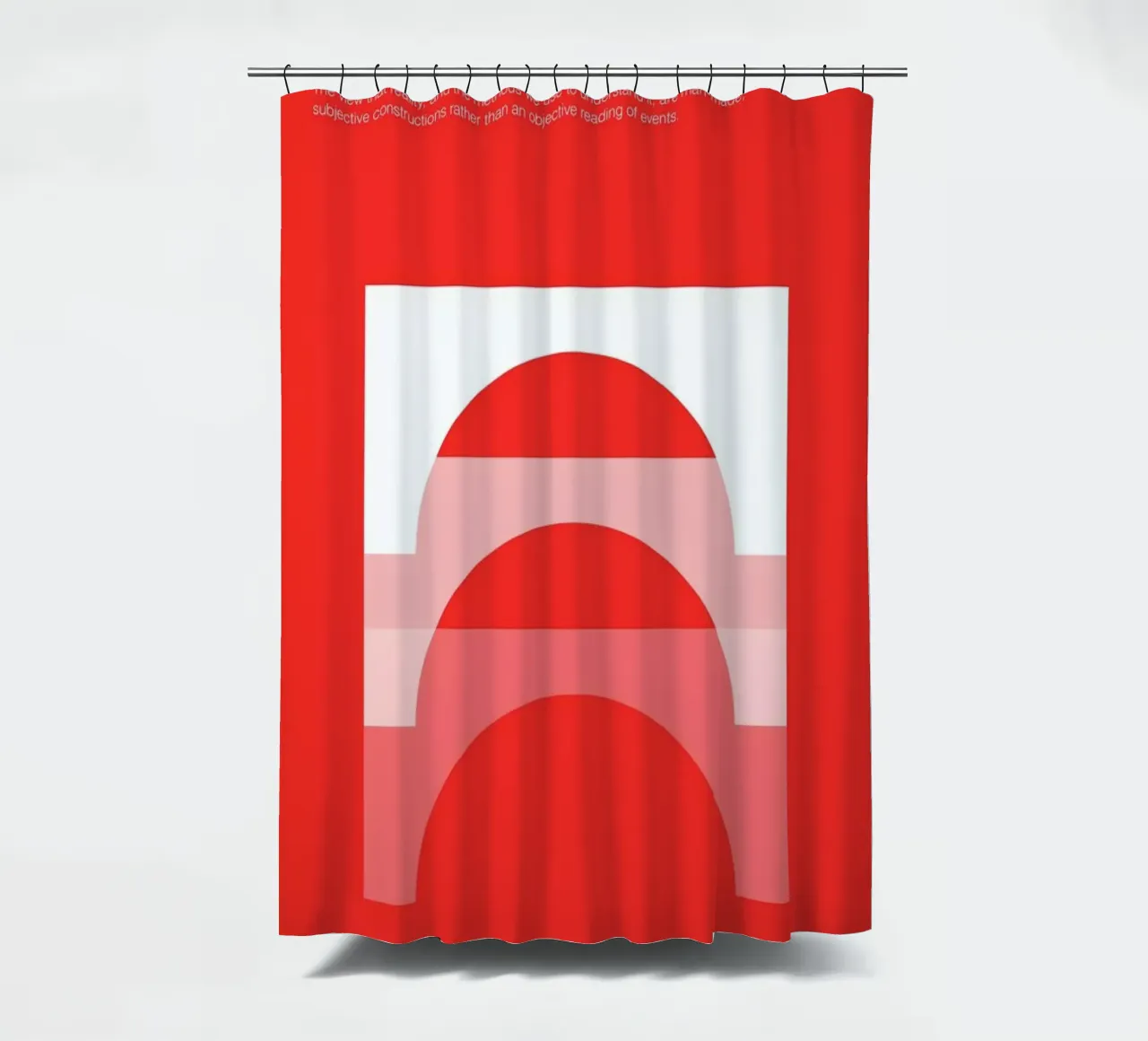 Constructivism Duschvorhang von Genís Carreras