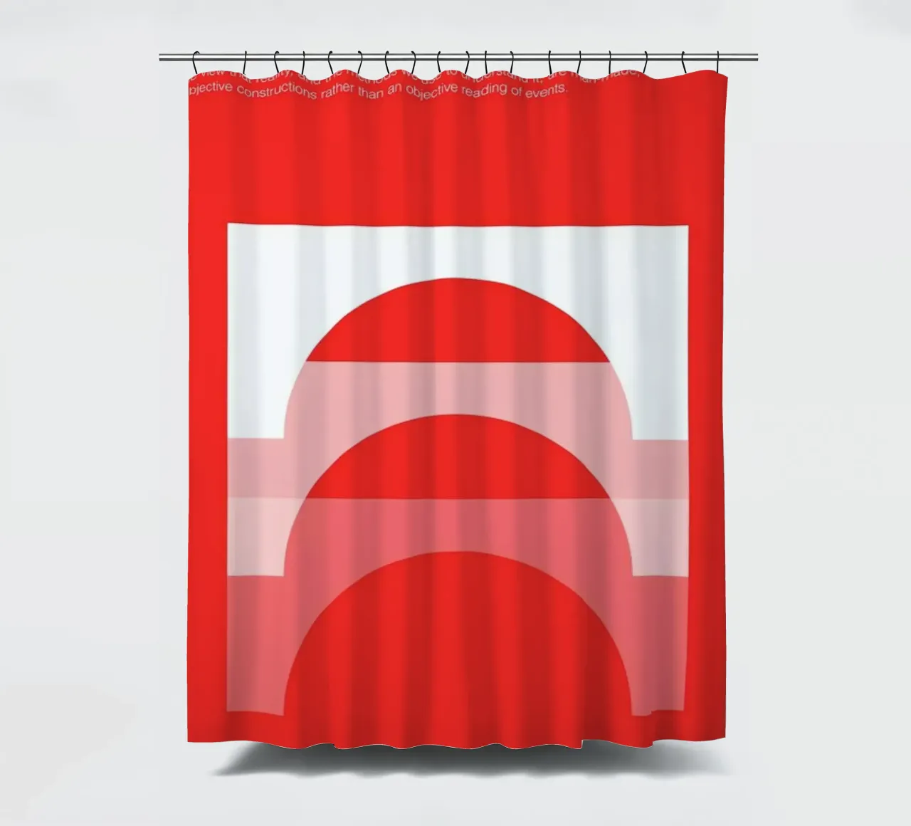 Constructivism Duschvorhang von Genís Carreras