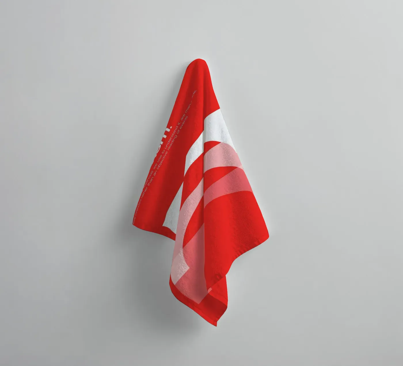 Constructivism towel by Genís Carreras