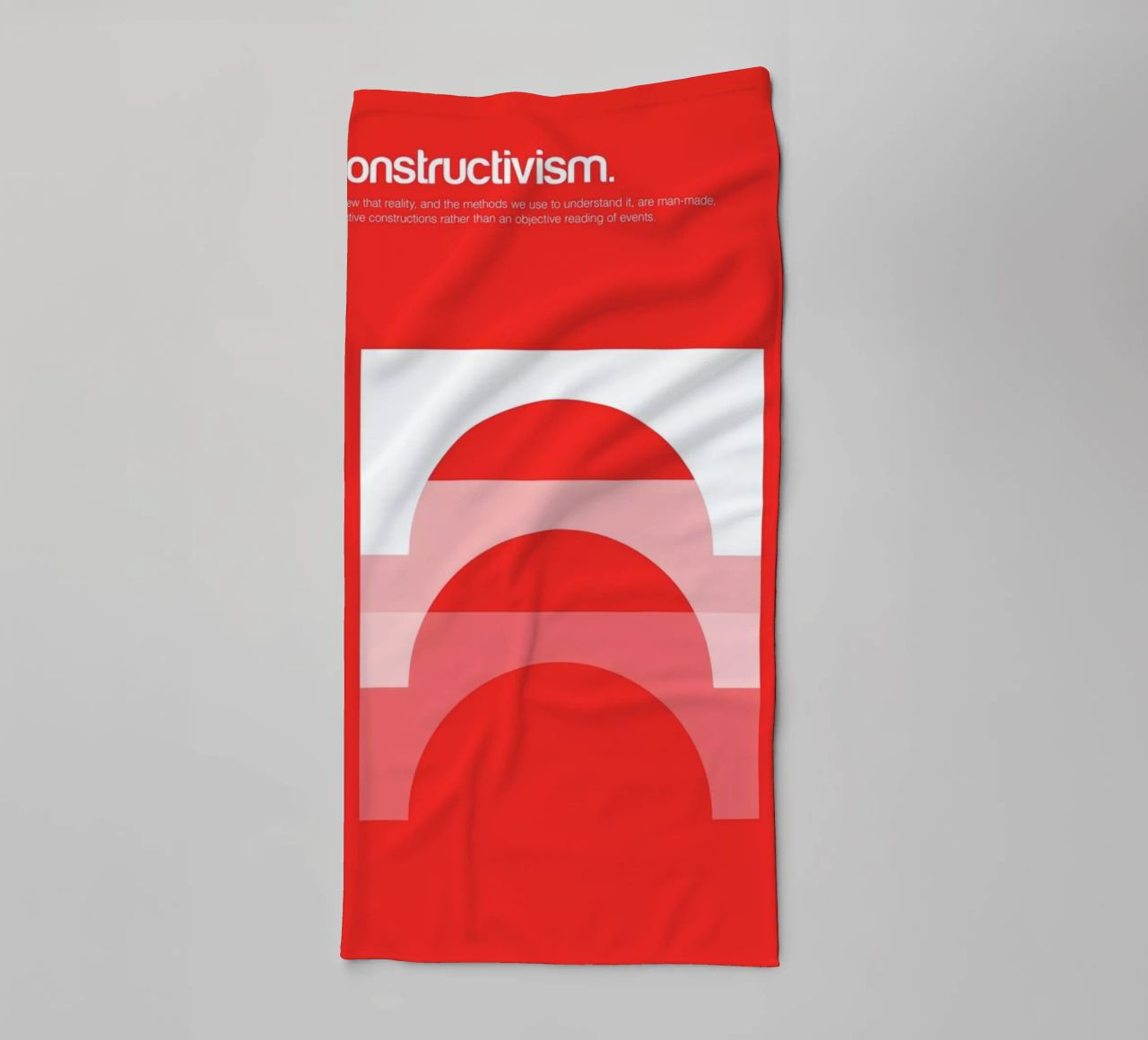 Constructivism asciugamano da bagno da Genís Carreras