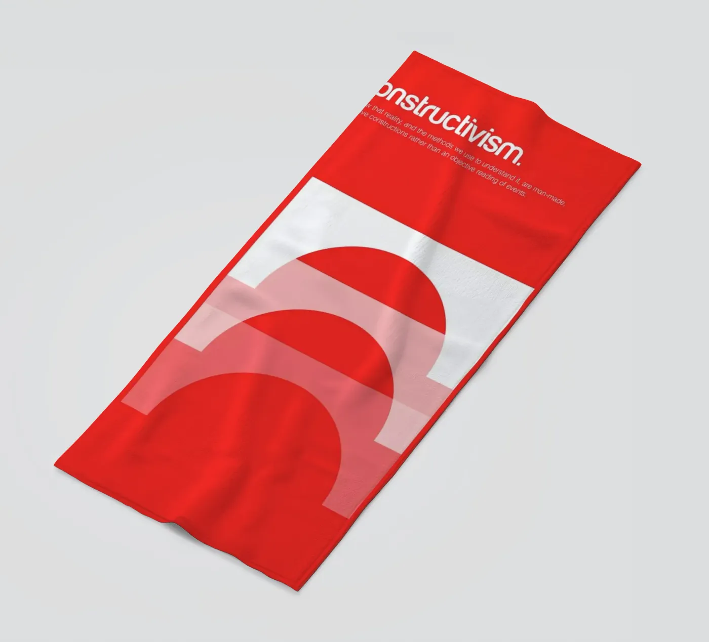 Constructivism Strandtuch von Genís Carreras