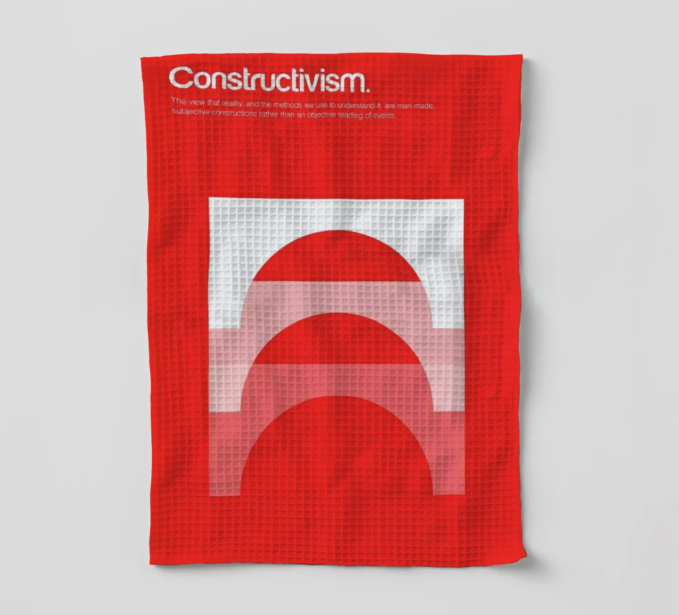 Constructivism Geschirrtuch von Genís Carreras