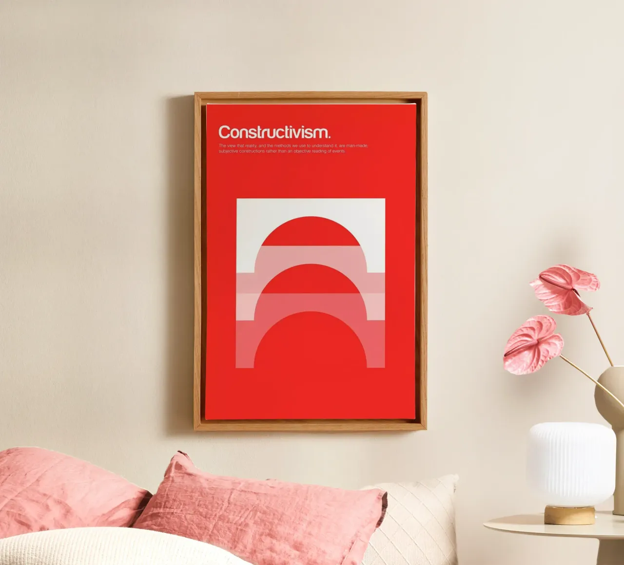 Constructivism toile de Genís Carreras