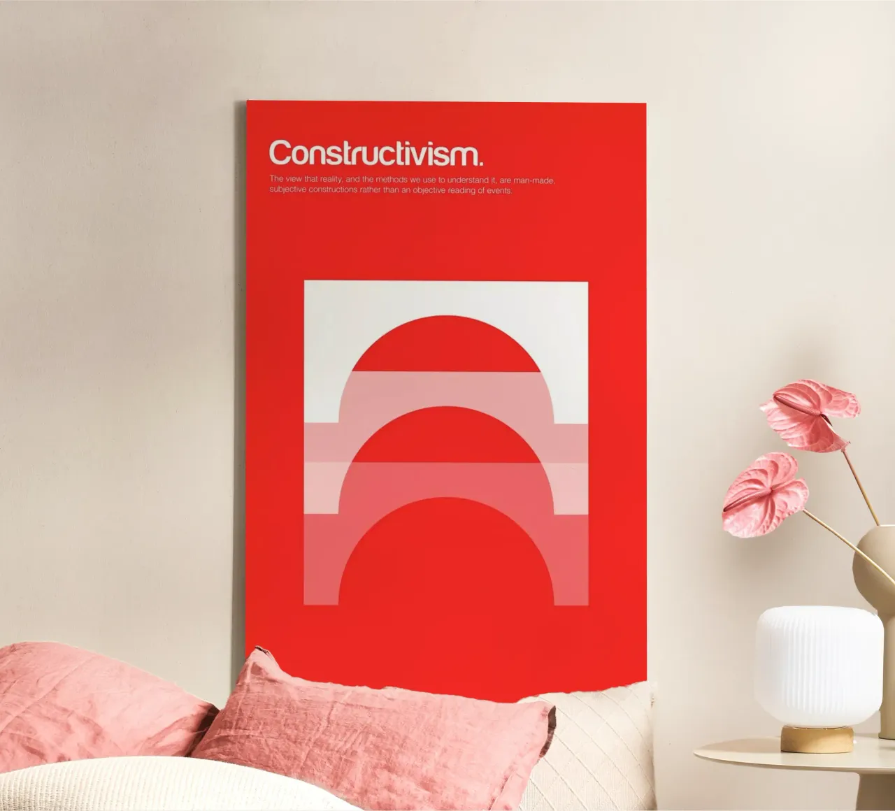 Constructivism toile de Genís Carreras