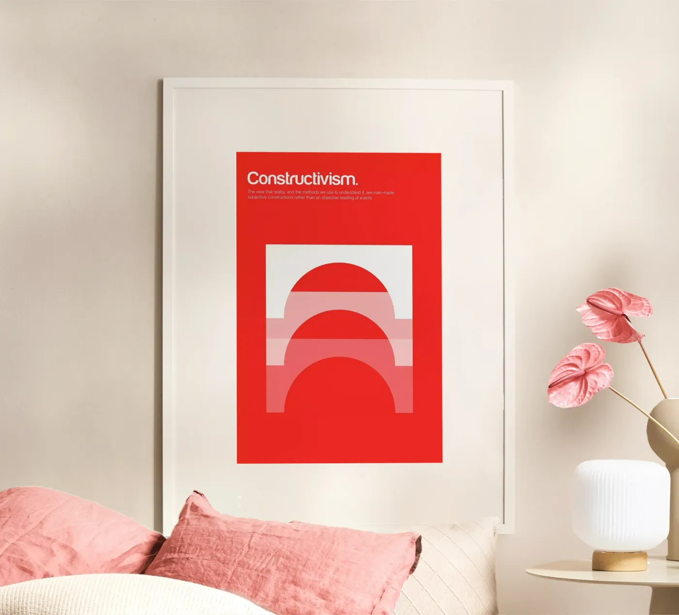 Constructivism poster van Genís Carreras