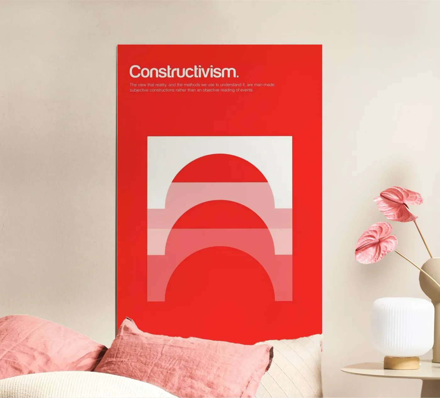 Constructivism poster van Genís Carreras