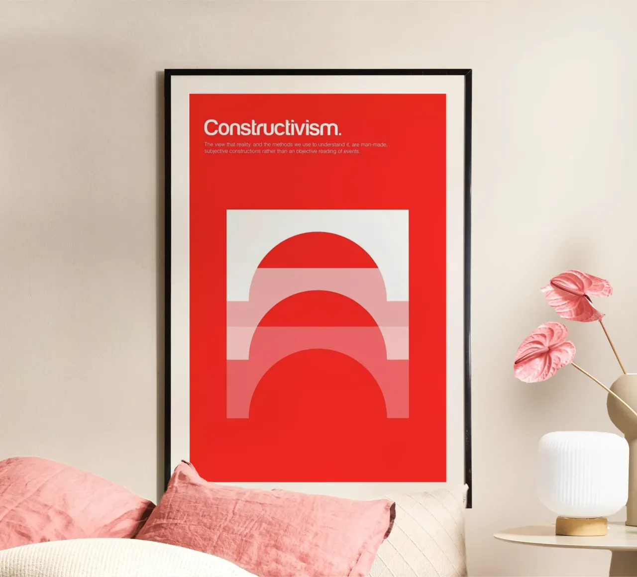 Constructivism poster de Genís Carreras