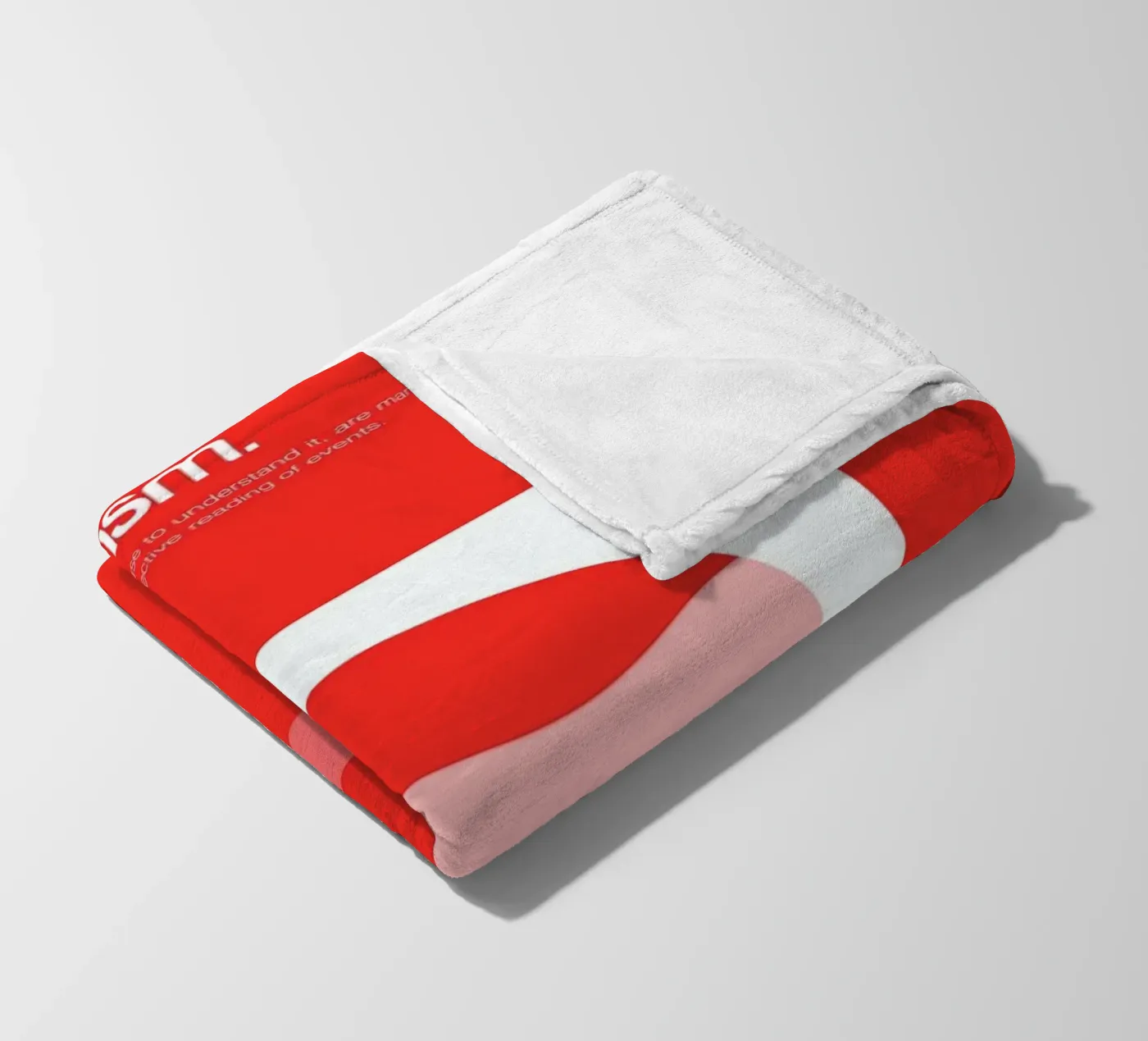 Constructivism Fleecedecke von Genís Carreras