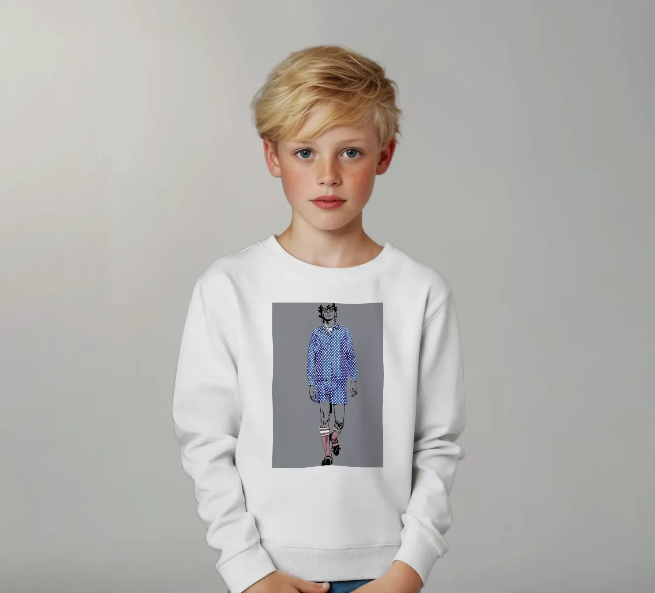 Man 2 felpa bambino da Marcell Naubert