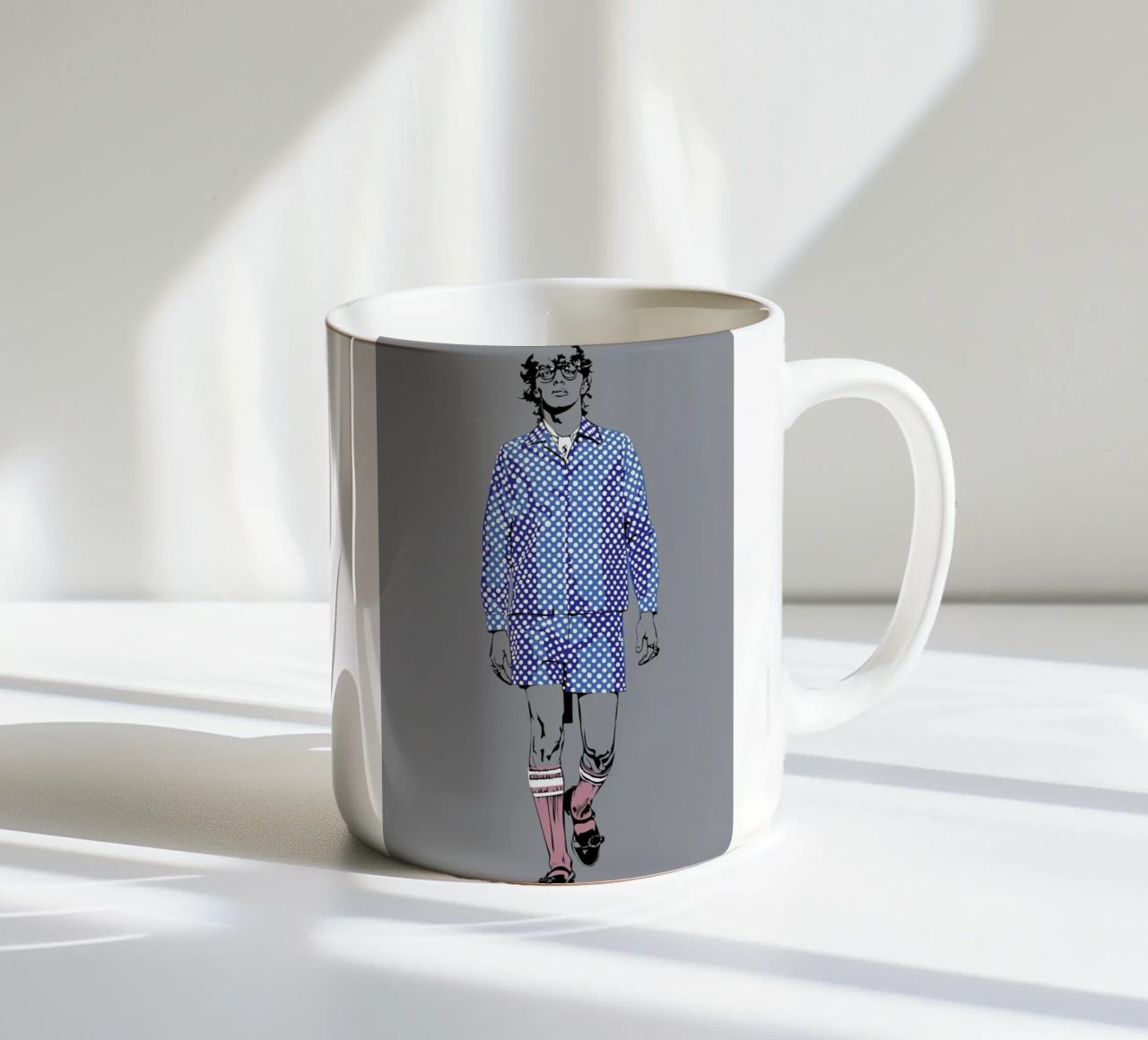Man 2 tazza in ceramica da Marcell Naubert