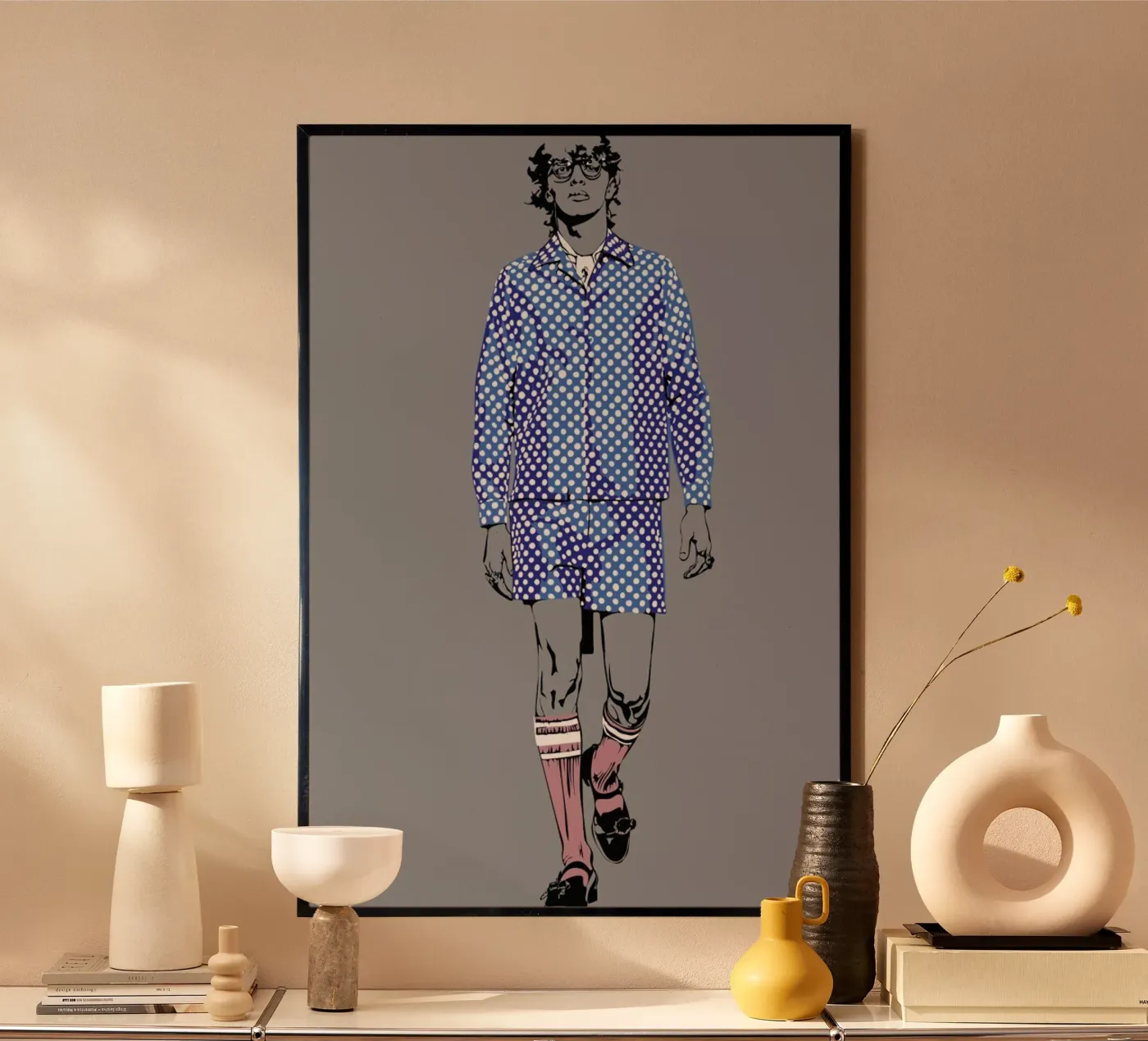 Man 2 poster van Marcell Naubert