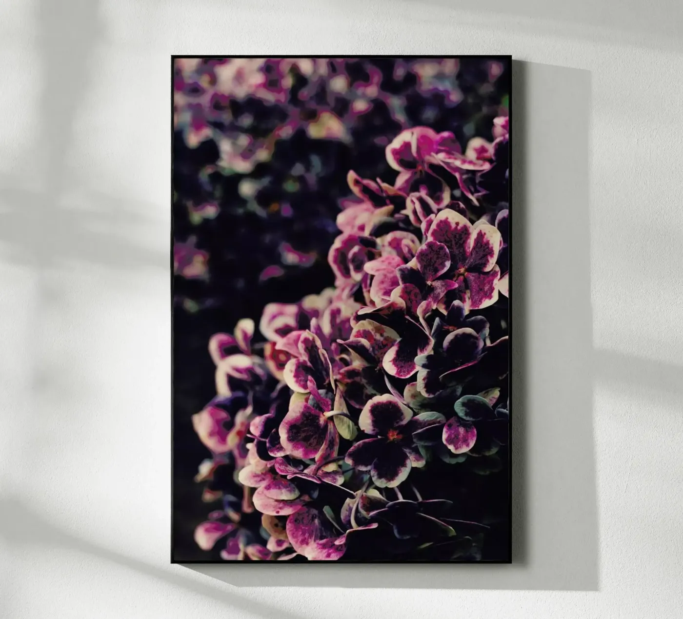 Deep Purple acryl van Ingrid Beddoes