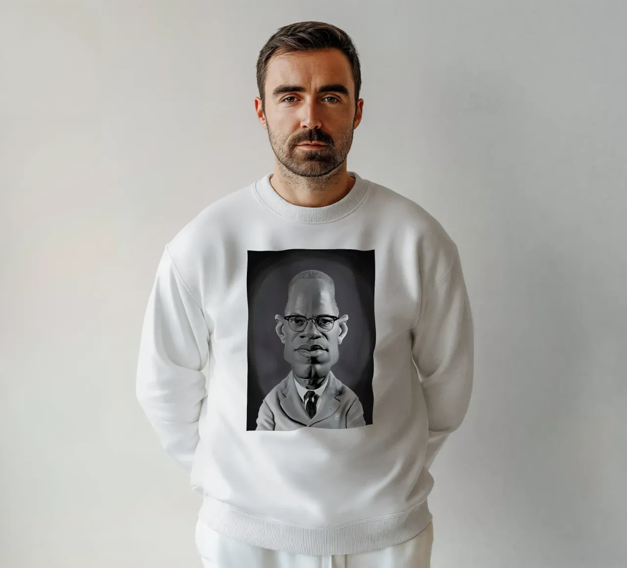 Malcolm X felpa da Rob Art | Illustration