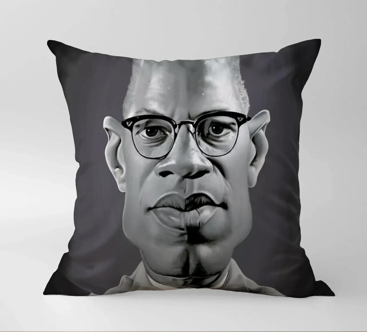 Malcolm X cuscino da Rob Art | Illustration