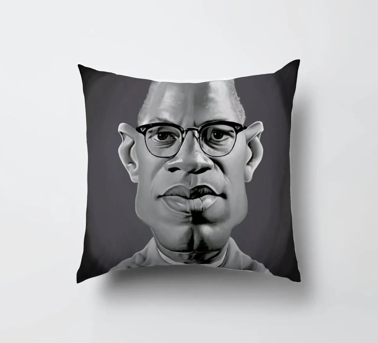 Malcolm X cuscino da Rob Art | Illustration