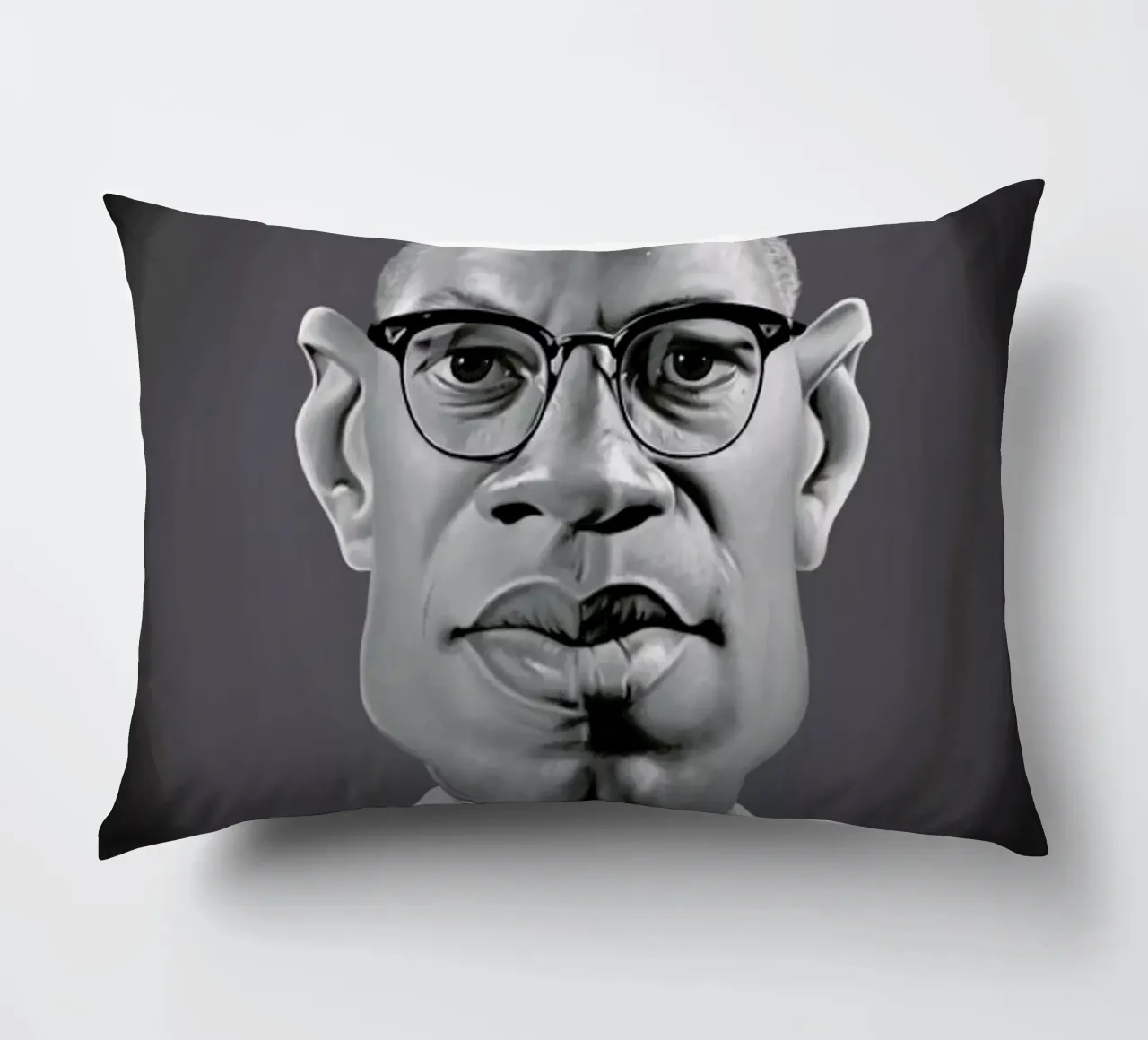Malcolm X cuscino da Rob Art | Illustration