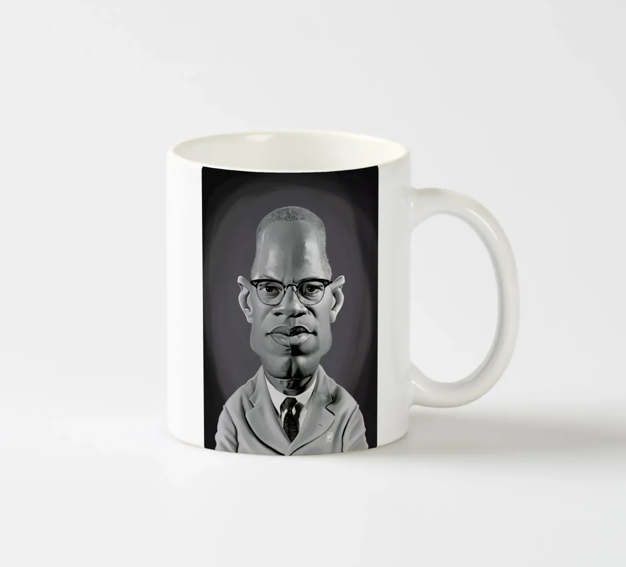 Malcolm X tazza in ceramica da Rob Art | Illustration