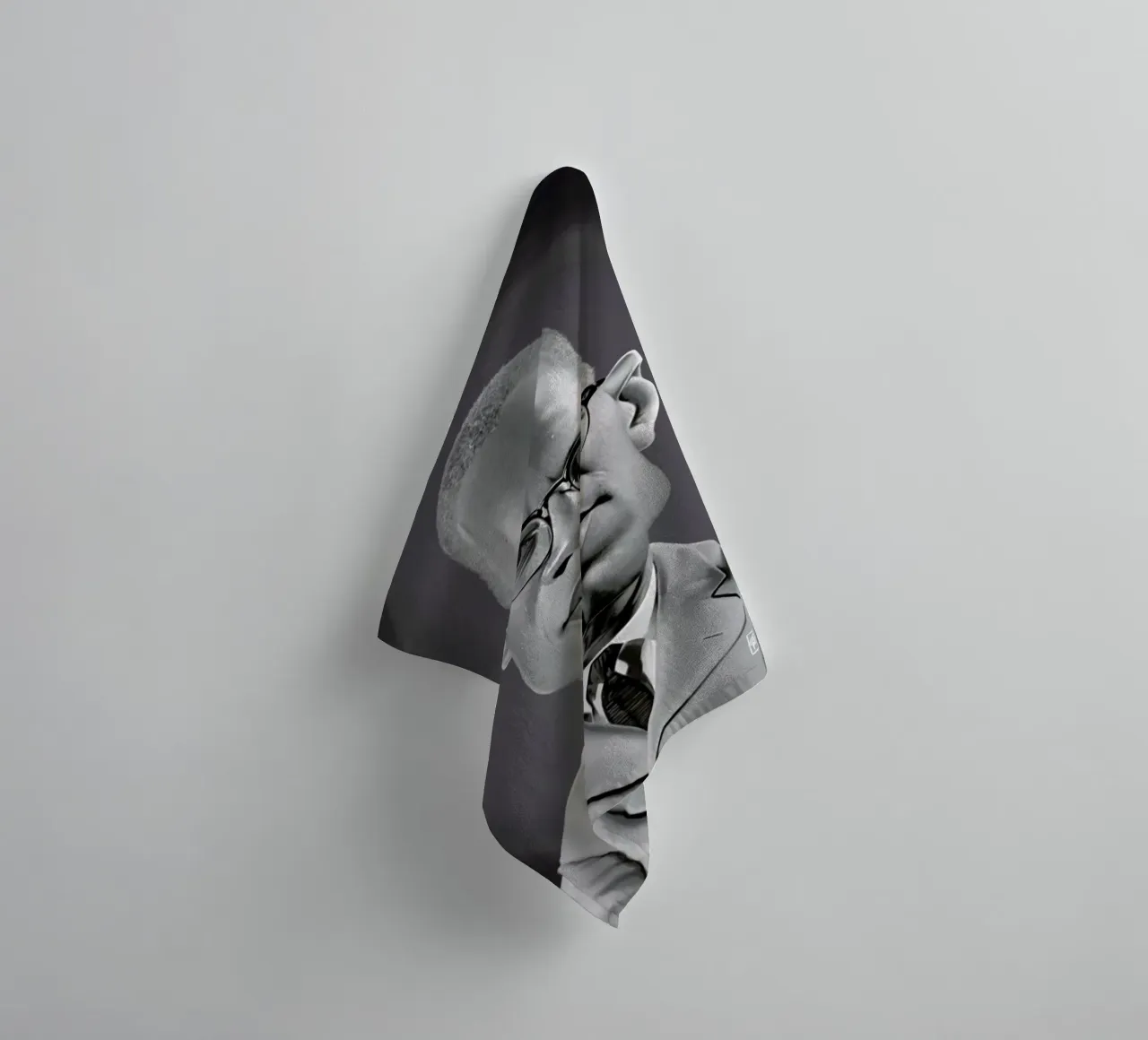 Malcolm X asciugamano da bagno da Rob Art | Illustration