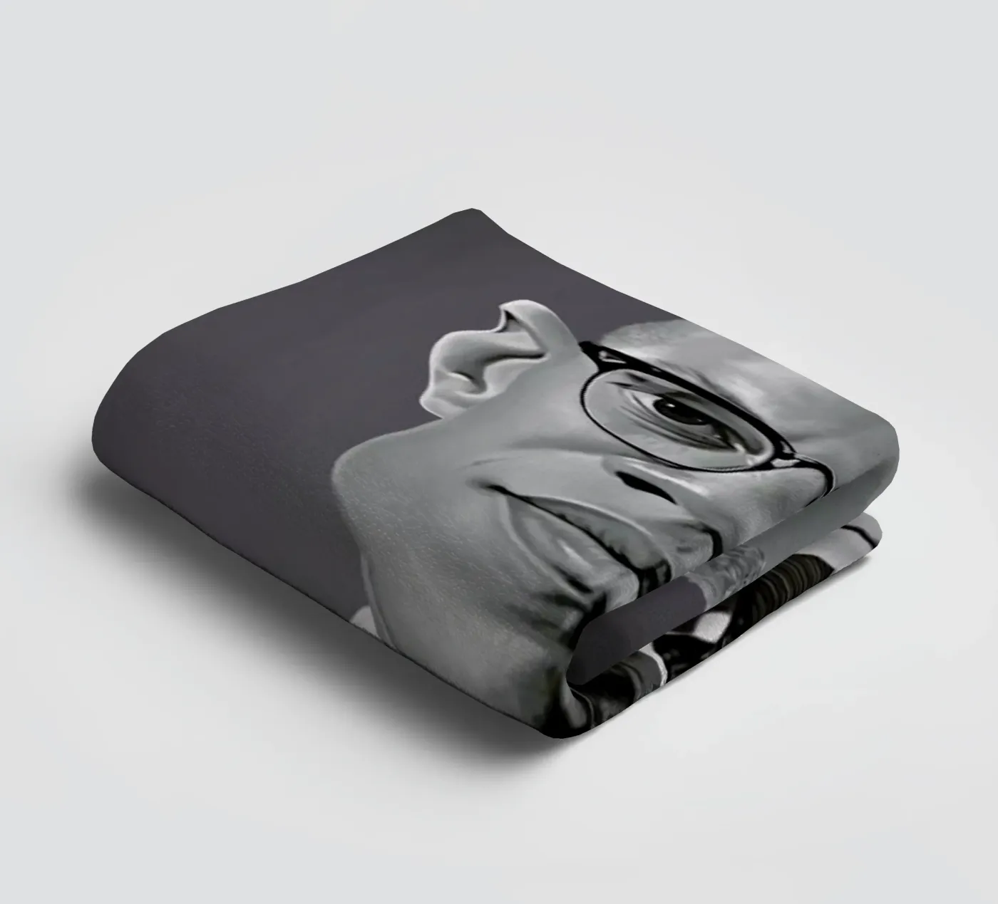 Malcolm X towel by Rob Art | Illustration