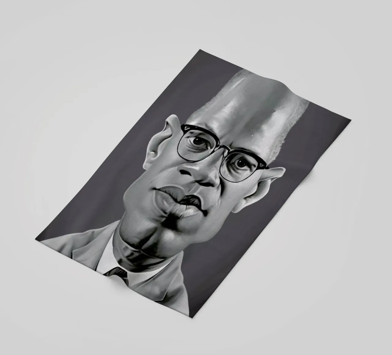 Malcolm X telo mare da Rob Art | Illustration