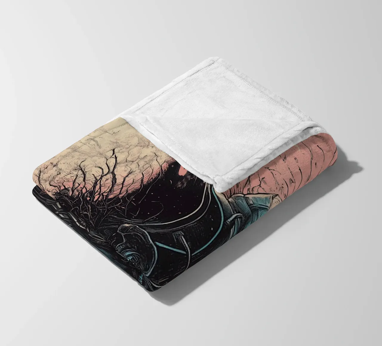 dreamy astronaut coperta in pile da Synthaira