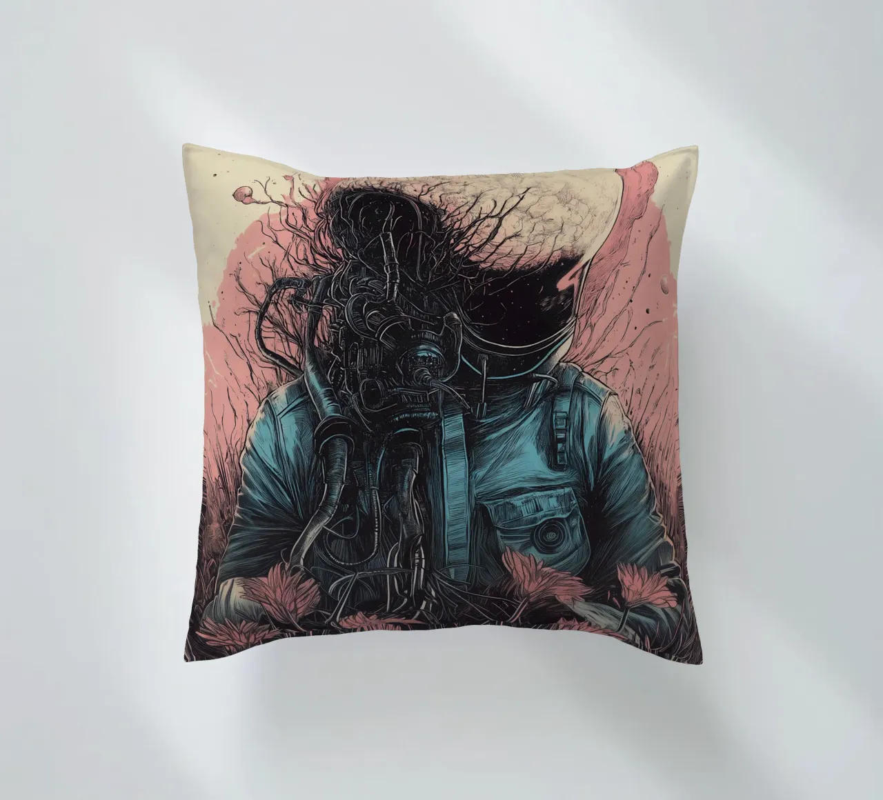 dreamy astronaut cuscino da Synthaira