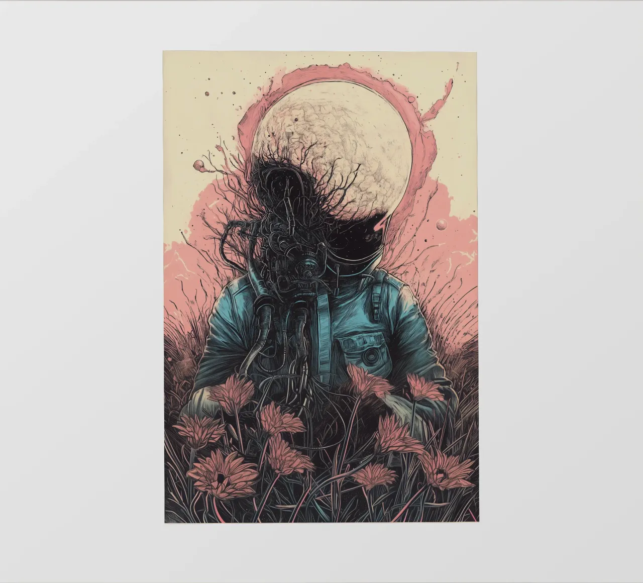 dreamy astronaut telo in pvc da Synthaira