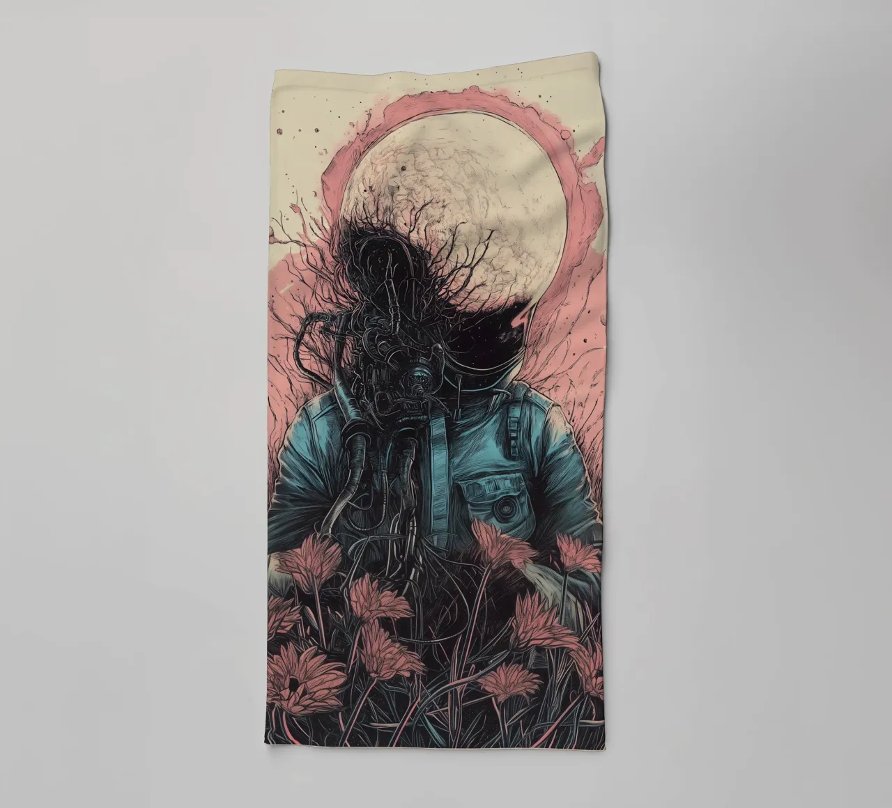dreamy astronaut asciugamano da bagno da Synthaira