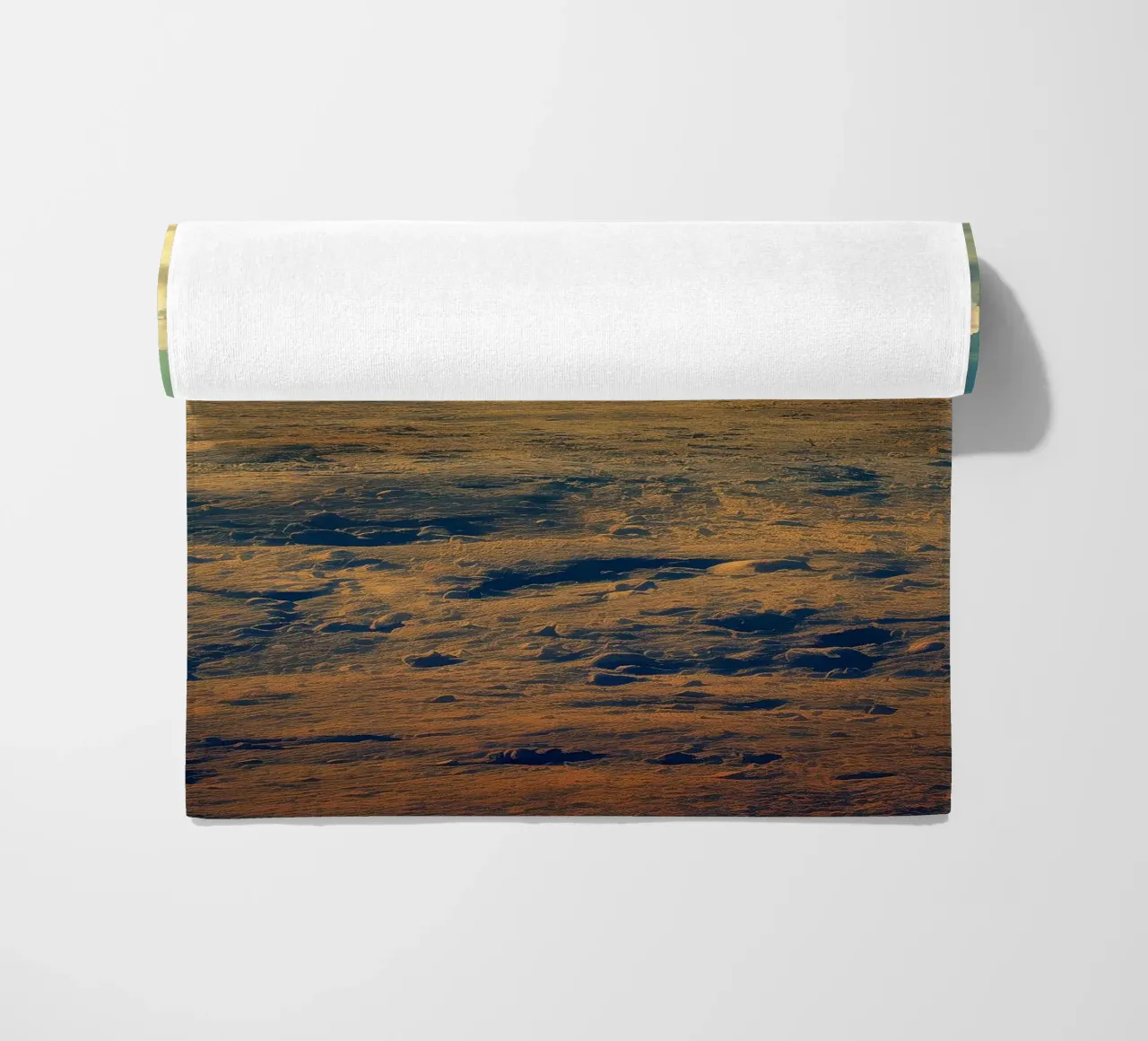 Heart of the World - Surreal Symbolic Landscape Print telo mare da Synthaira