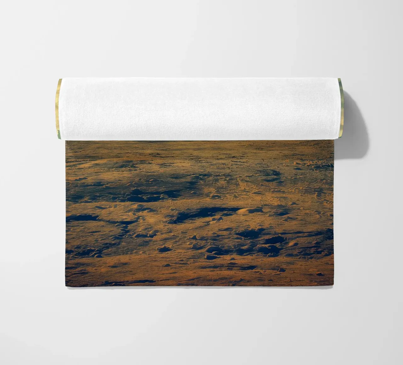 Heart of the World - Surreal Symbolic Landscape Print telo mare da Synthaira